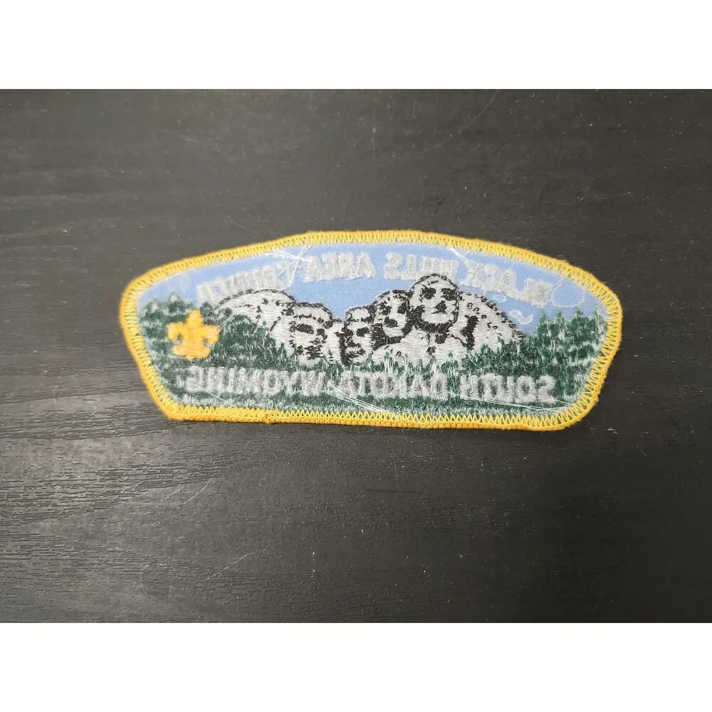 Black Hills Area Council BSA Patch South Dakota Wyoming Mr. Rushmore Boy Scouts